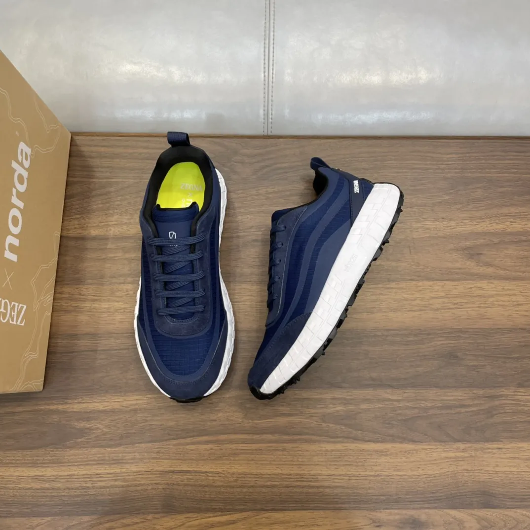 ERMENEGILDO ZEGNA Мужские кроссовки для весеннего и летнего сезона 