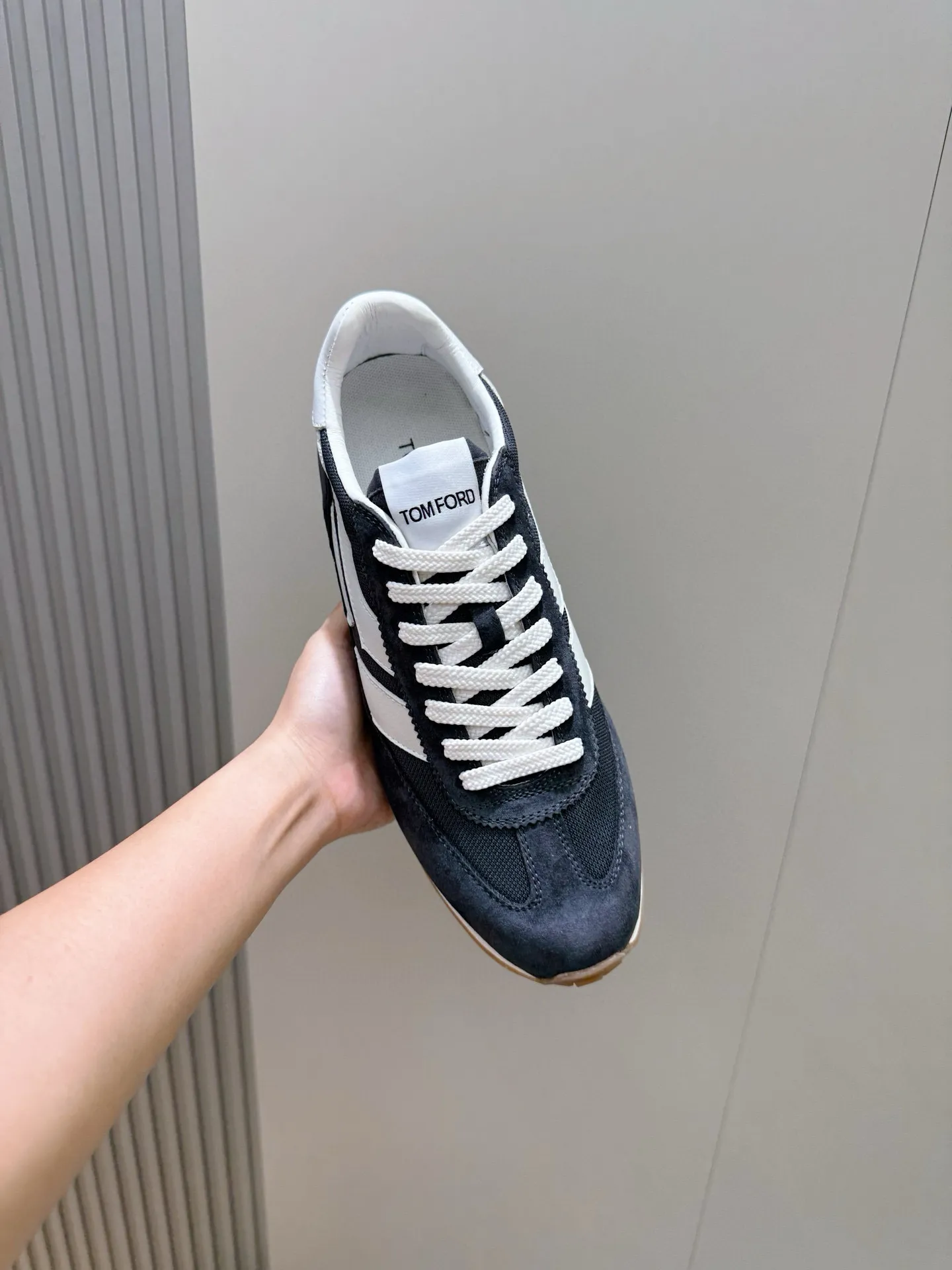 TOM FORD Мужские кроссовки голубые