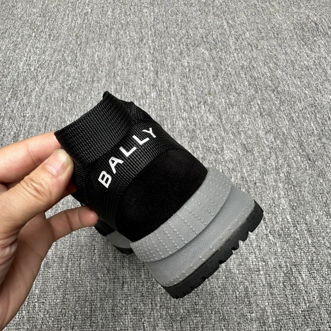 BALLY Мужские кроссовки пэчворк-дизайн