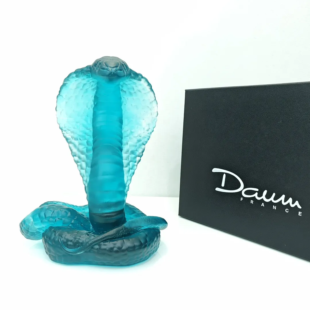 DAUM Хрустальный орнамент кобра