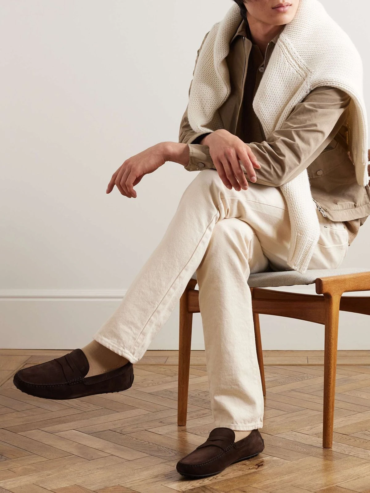 TOD'S Мужские лоферы из телячьей кожи TOD'S Мужские лоферы из телячьей кожи