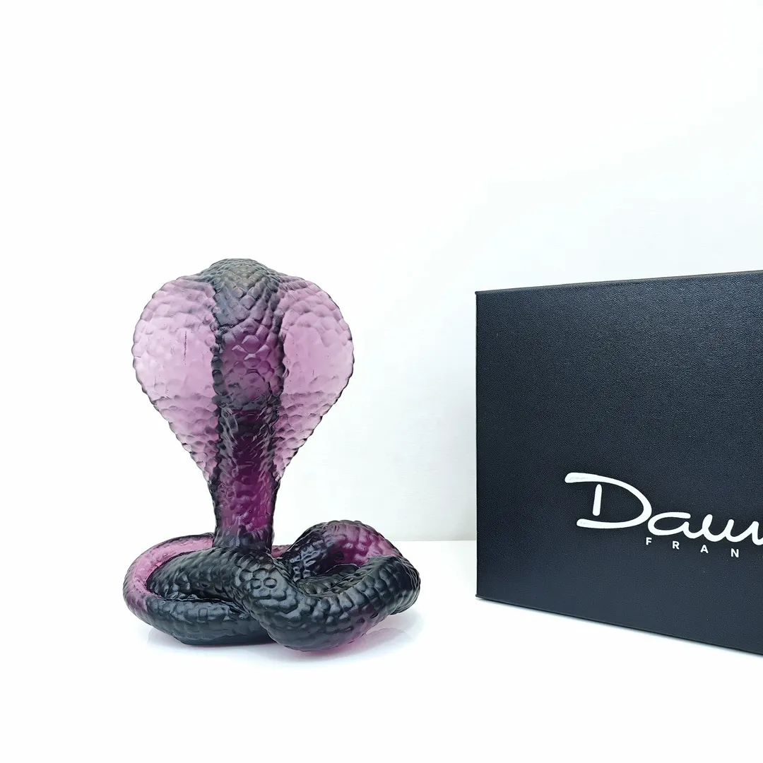 DAUM Хрустальный орнамент кобра