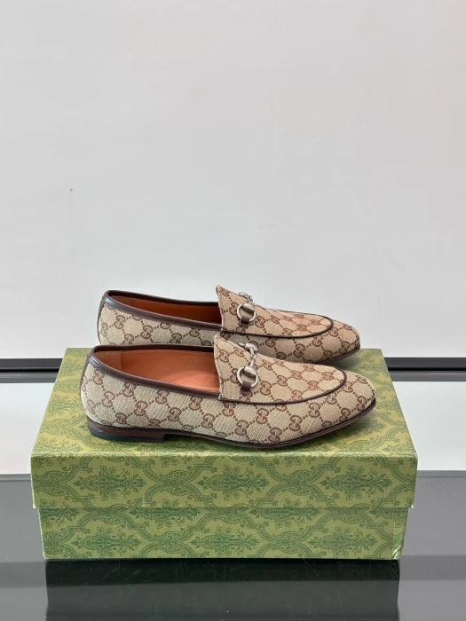 GUCCI Мужские лоферы коровья кожа