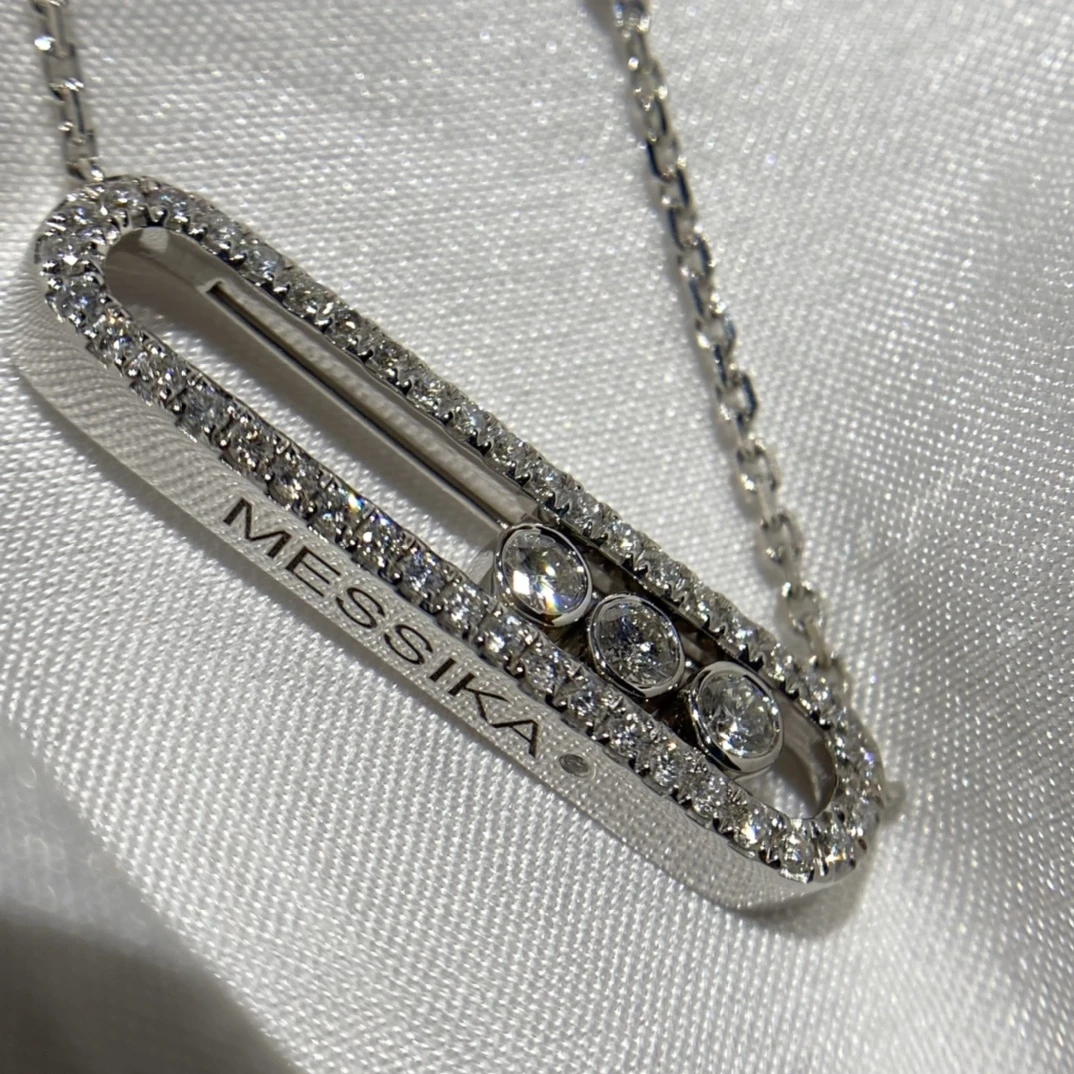 MESSIKA Колье Move из белого золота с бриллиантами MESSIKA Колье Move из белого золота с бриллиантами