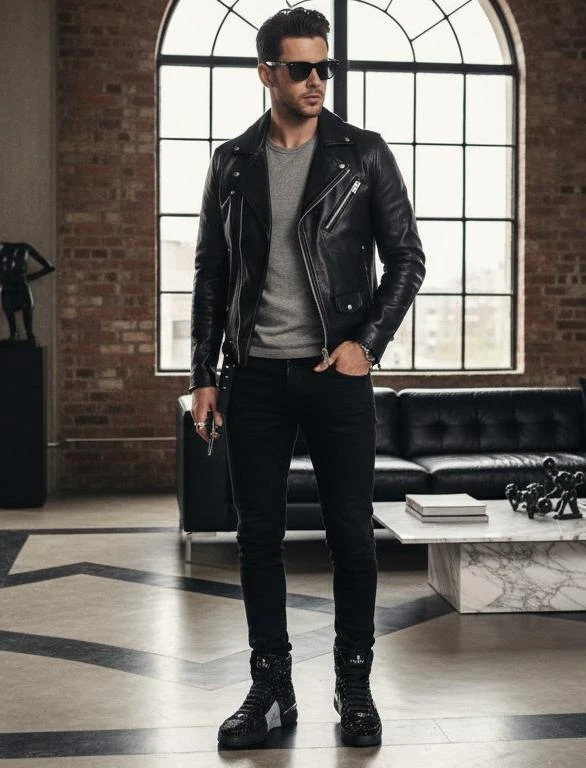 PHILIPP PLEIN Мужские кроссовки PHILIPP PLEIN Мужские кроссовки