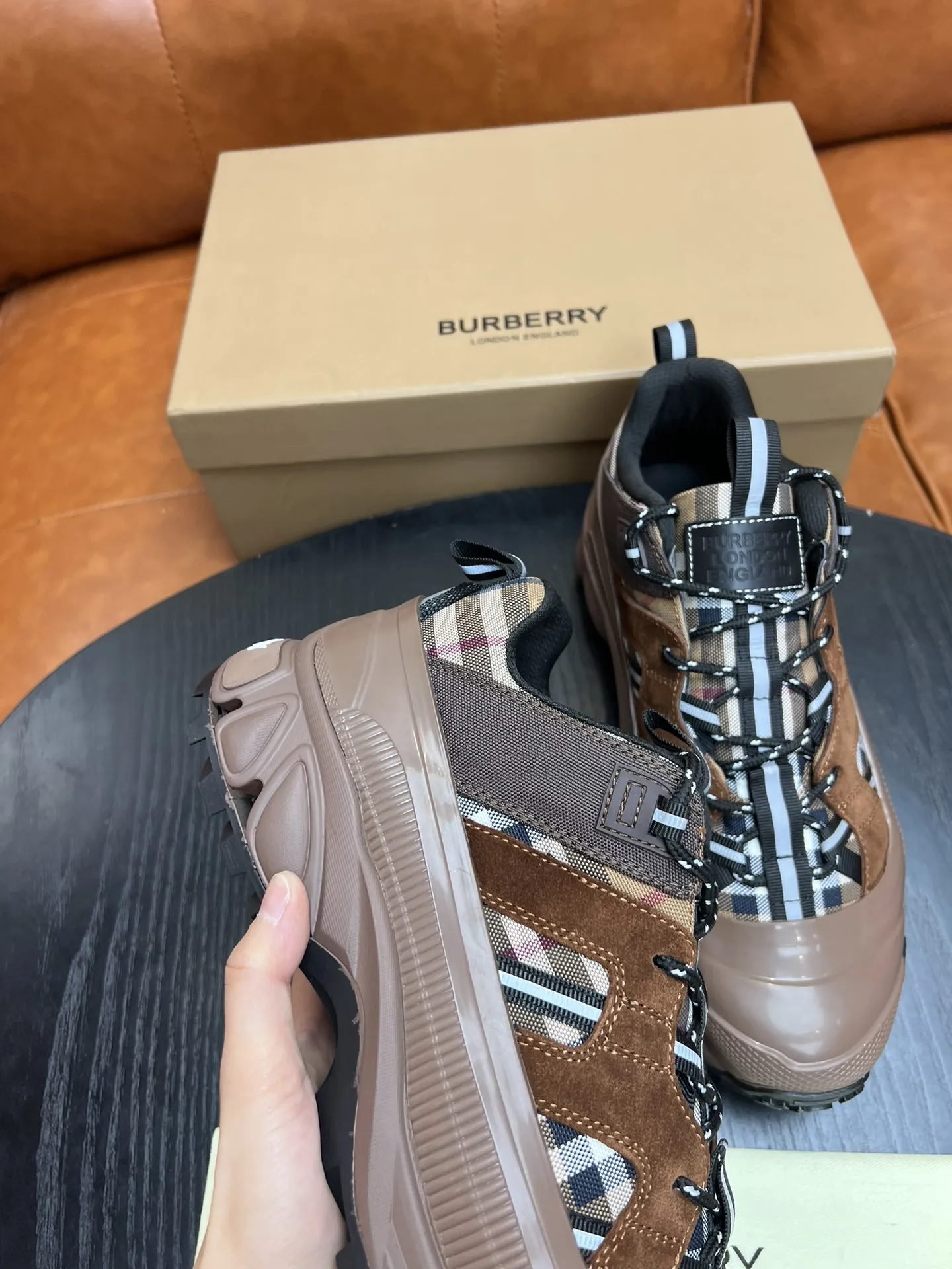 BURBERRY Мужские кроссовки BURBERRY Мужские кроссовки