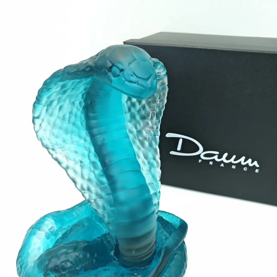 DAUM Хрустальный орнамент кобра