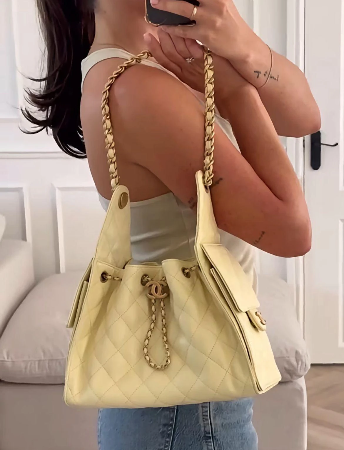 CHANEL Женская сумка Hobo 25С