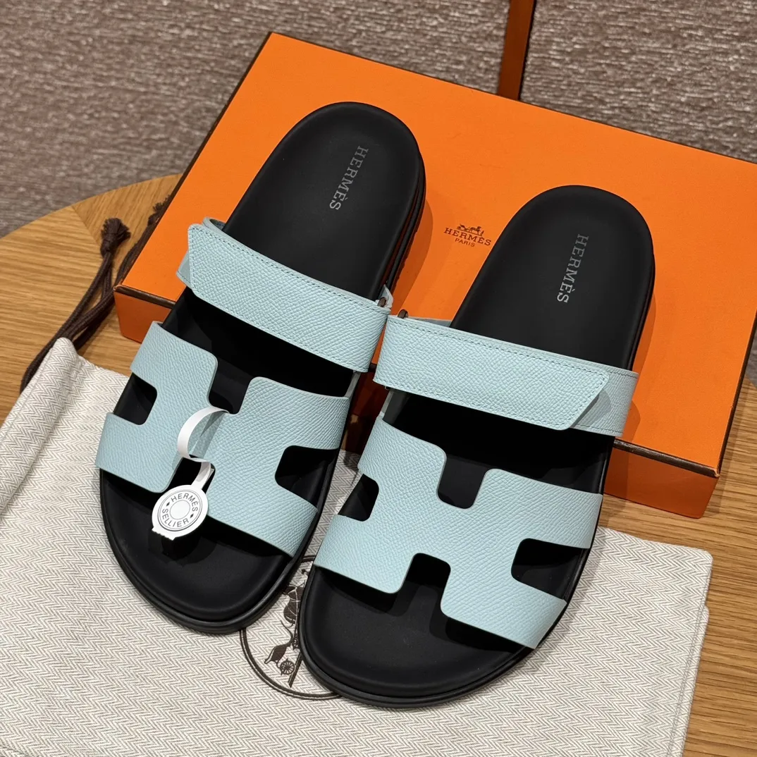 HERMES Женские сандалии Chypre Epsom