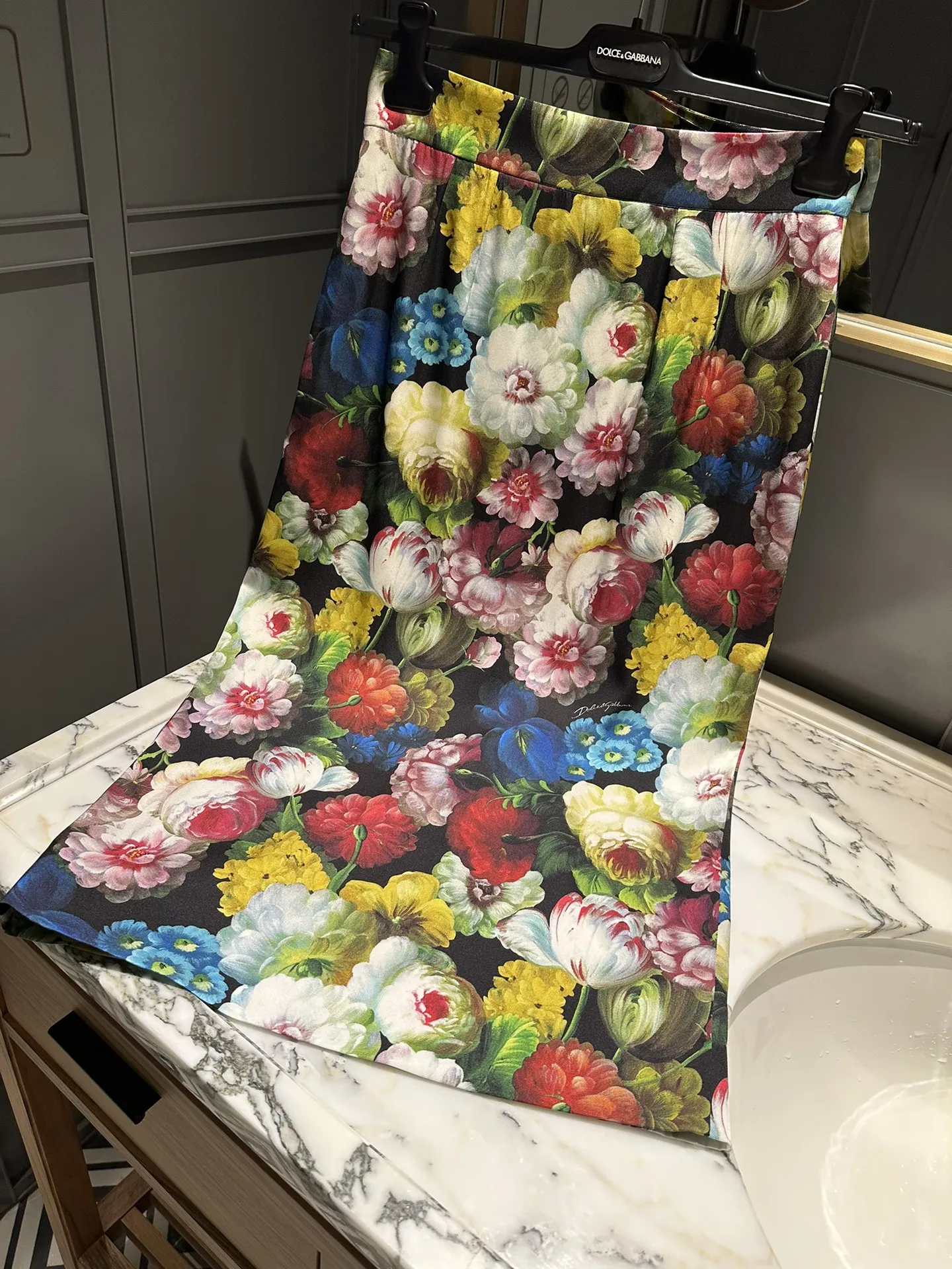 DOLCE & GABBANA Женская юбка из шелка DOLCE & GABBANA Женская юбка из шелка