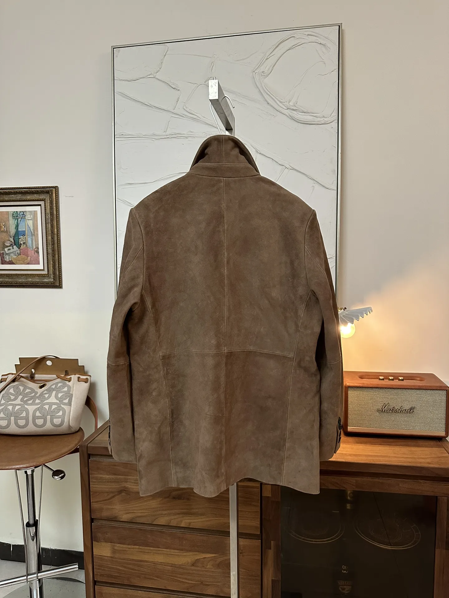 SAINT LAURENT Женский жакет из замши SAINT LAURENT Женский жакет из замши