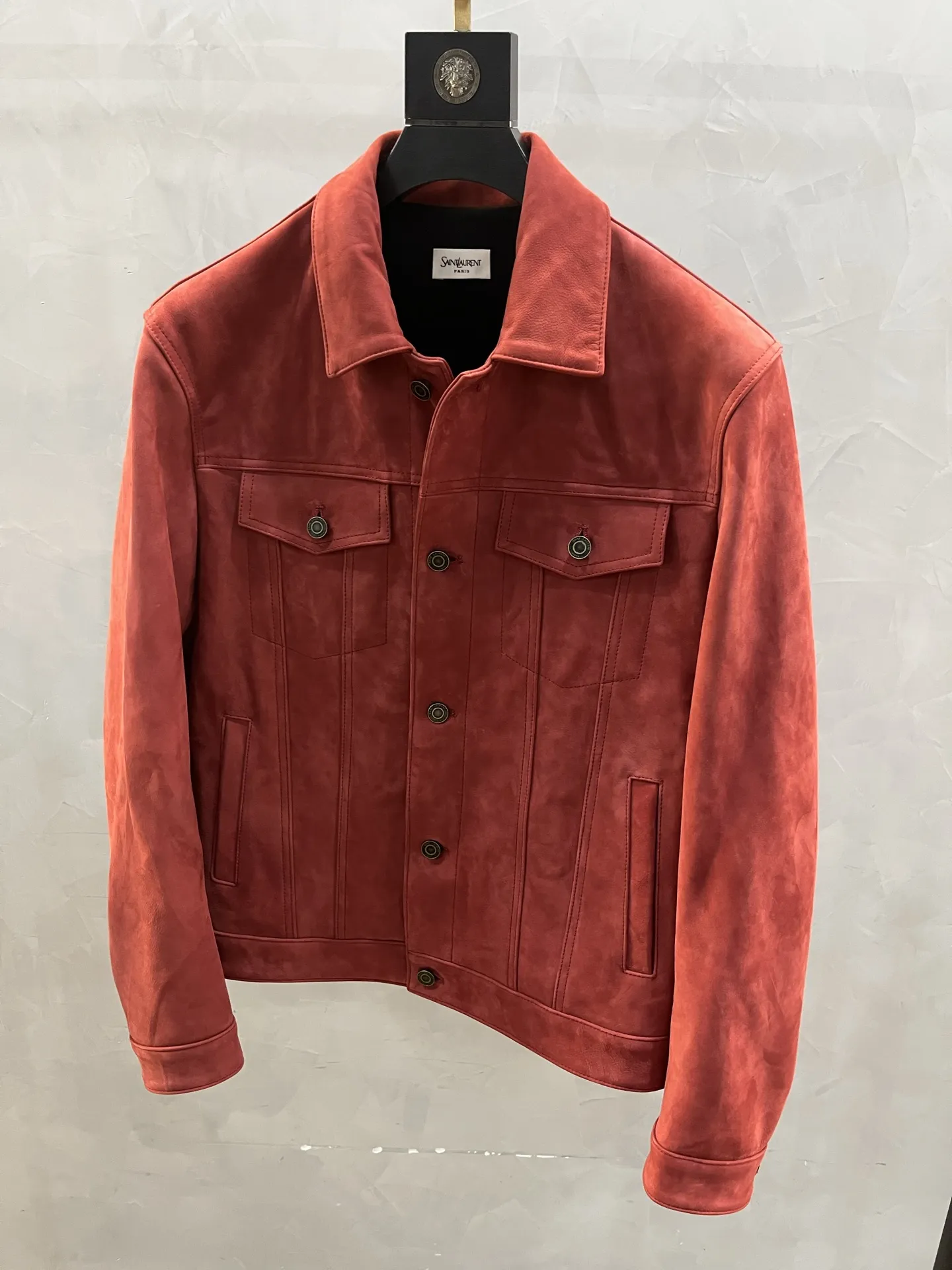 SAINT LAURENT Мужская куртка из замши SAINT LAURENT Мужская куртка из замши