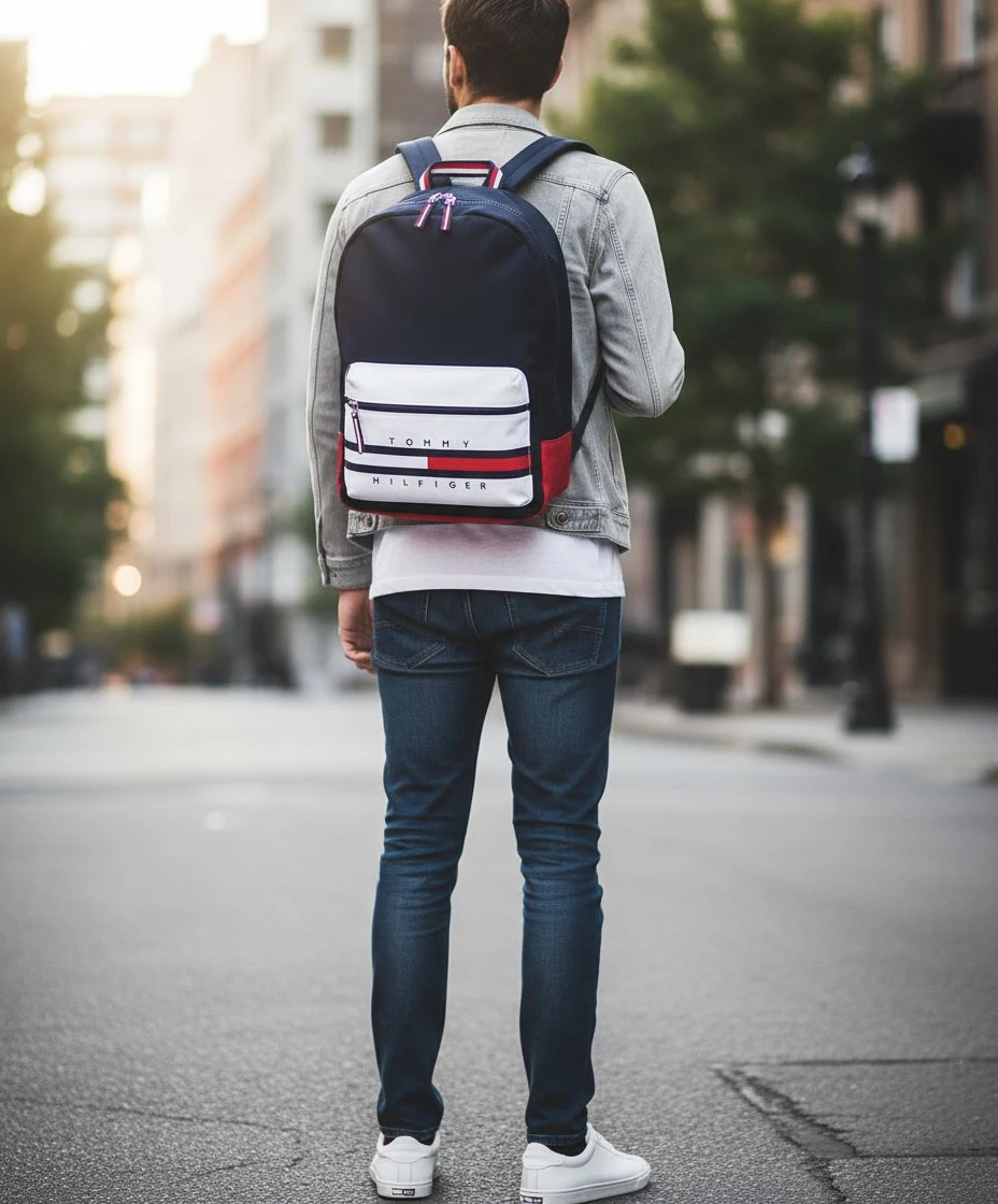 TOMMY HILFIGER Мужской рюкзак Оригинал TOMMY HILFIGER Мужской рюкзак Оригинал