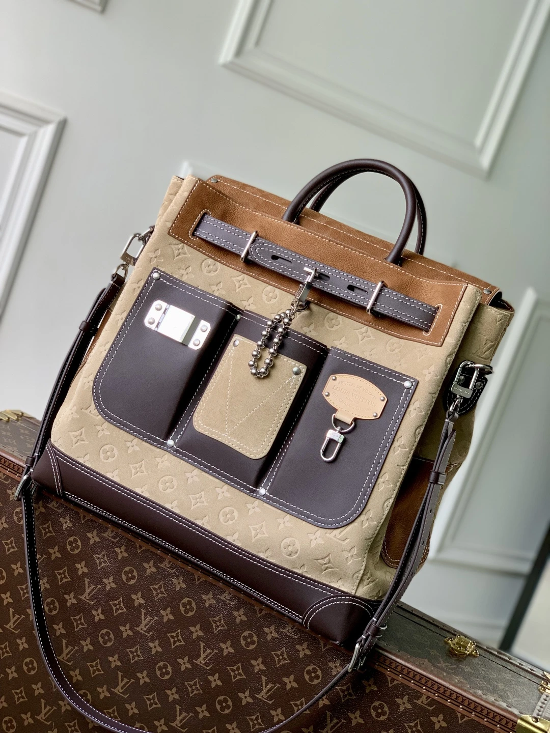 LOUIS VUITTON Мужская сумка Steamer 40 LOUIS VUITTON Мужская сумка Steamer 40