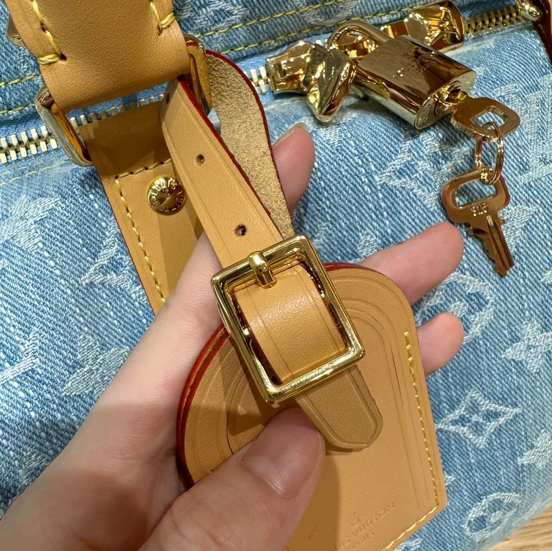 LOUIS VUITTON Дорожная сумка деним LOUIS VUITTON Дорожная сумка деним