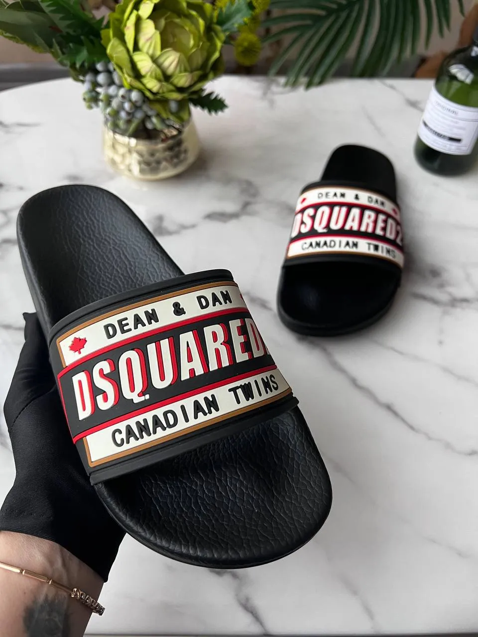 DSQUARED Мужские тапки DSQUARED Мужские тапки