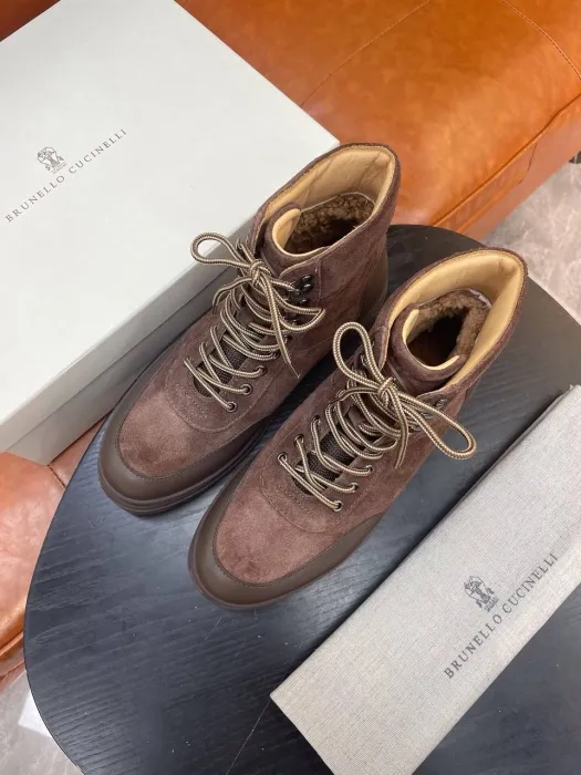 BRUNELLO CUCINELLI Мужские ботинки