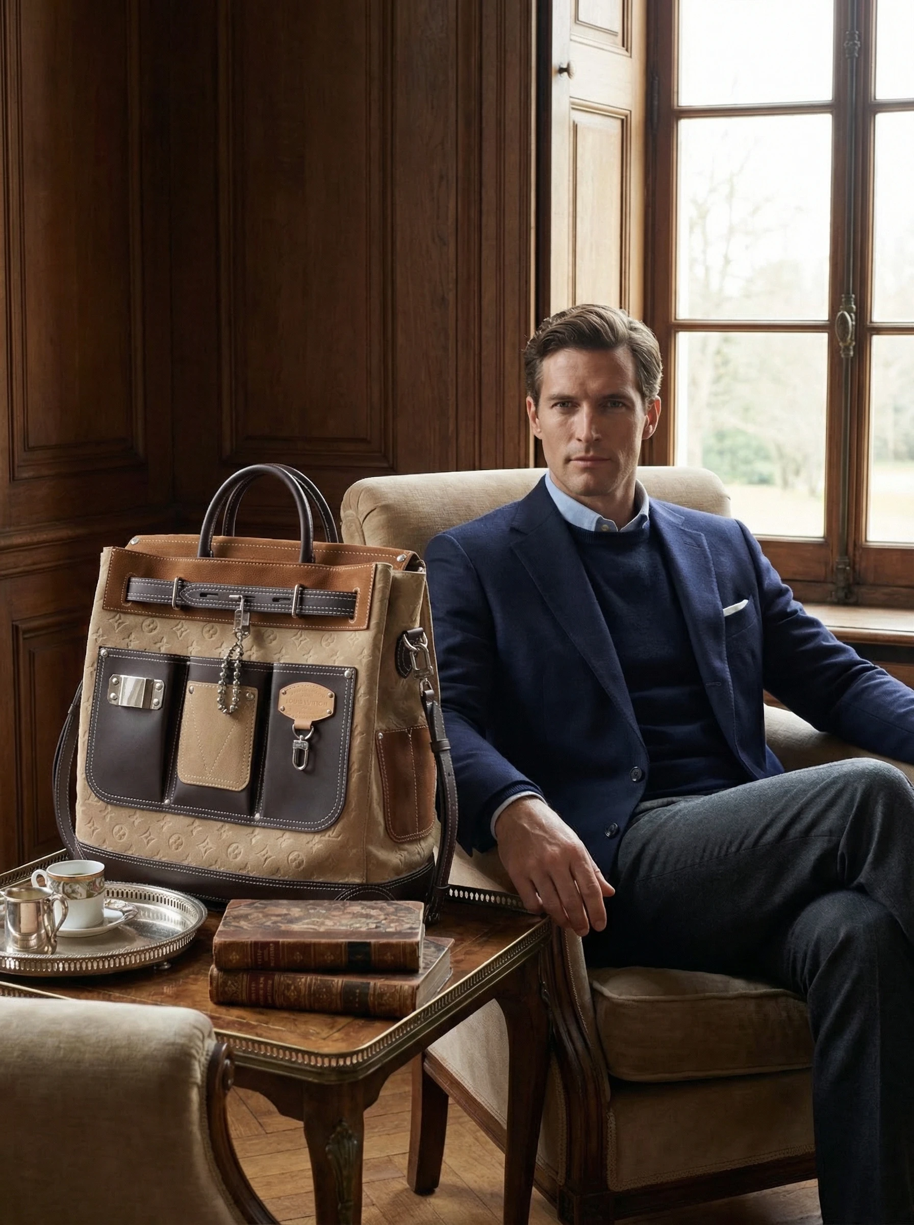 LOUIS VUITTON Мужская сумка Steamer 40 LOUIS VUITTON Мужская сумка Steamer 40