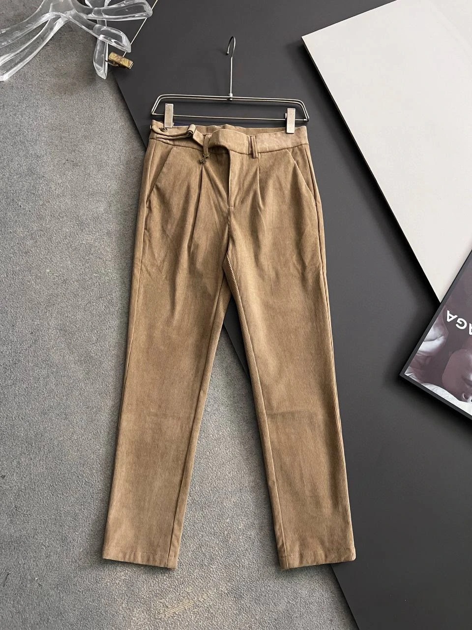 PRADA Мужские брюки из хлопка  PRADA Мужские брюки из хлопка