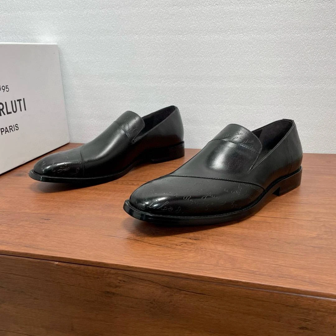 BERLUTI Мужские туфли из телячьей кожи BERLUTI Мужские туфли из телячьей кожи