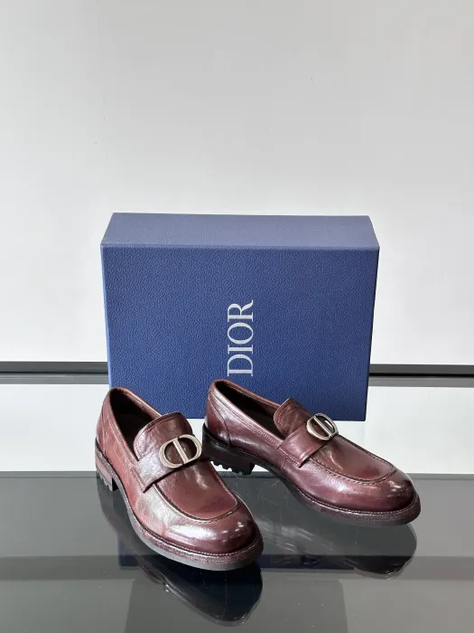 DIOR Мужские лоферы из коровьей кожи