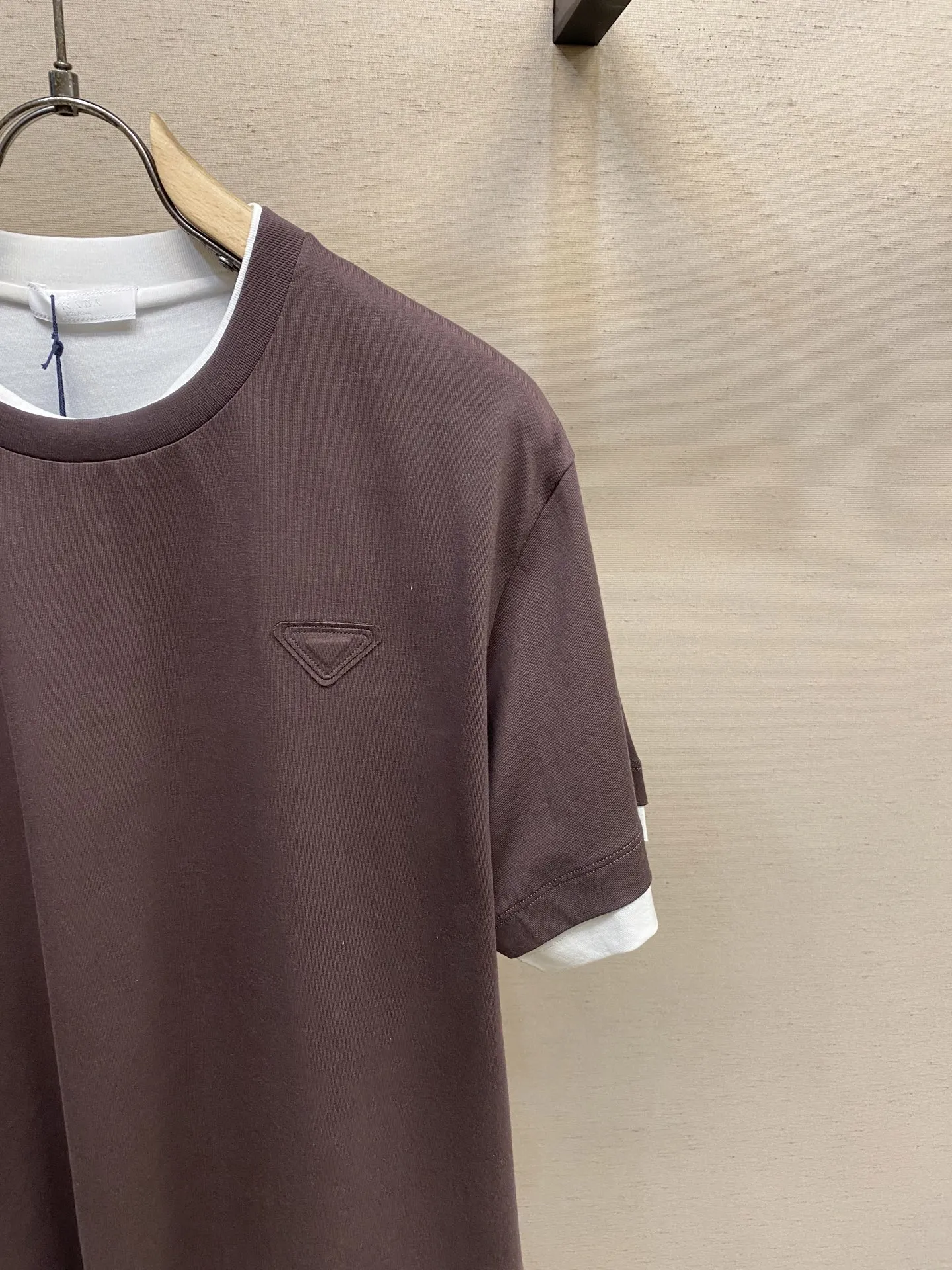 PRADA Мужская футболка из хлопка PRADA Мужская футболка из хлопка