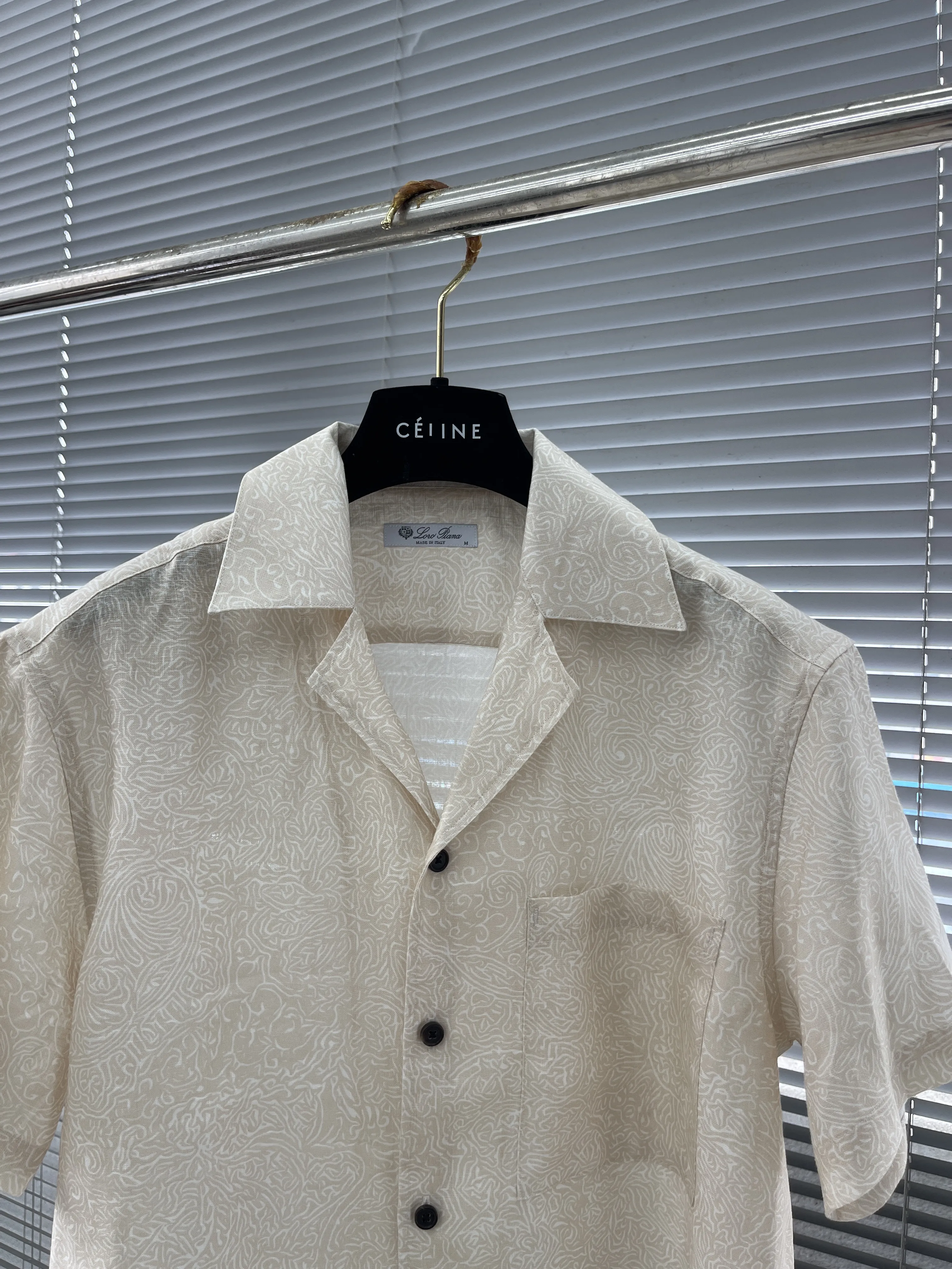 LORO PIANA Мужская рубашка лён LORO PIANA Мужская рубашка лён