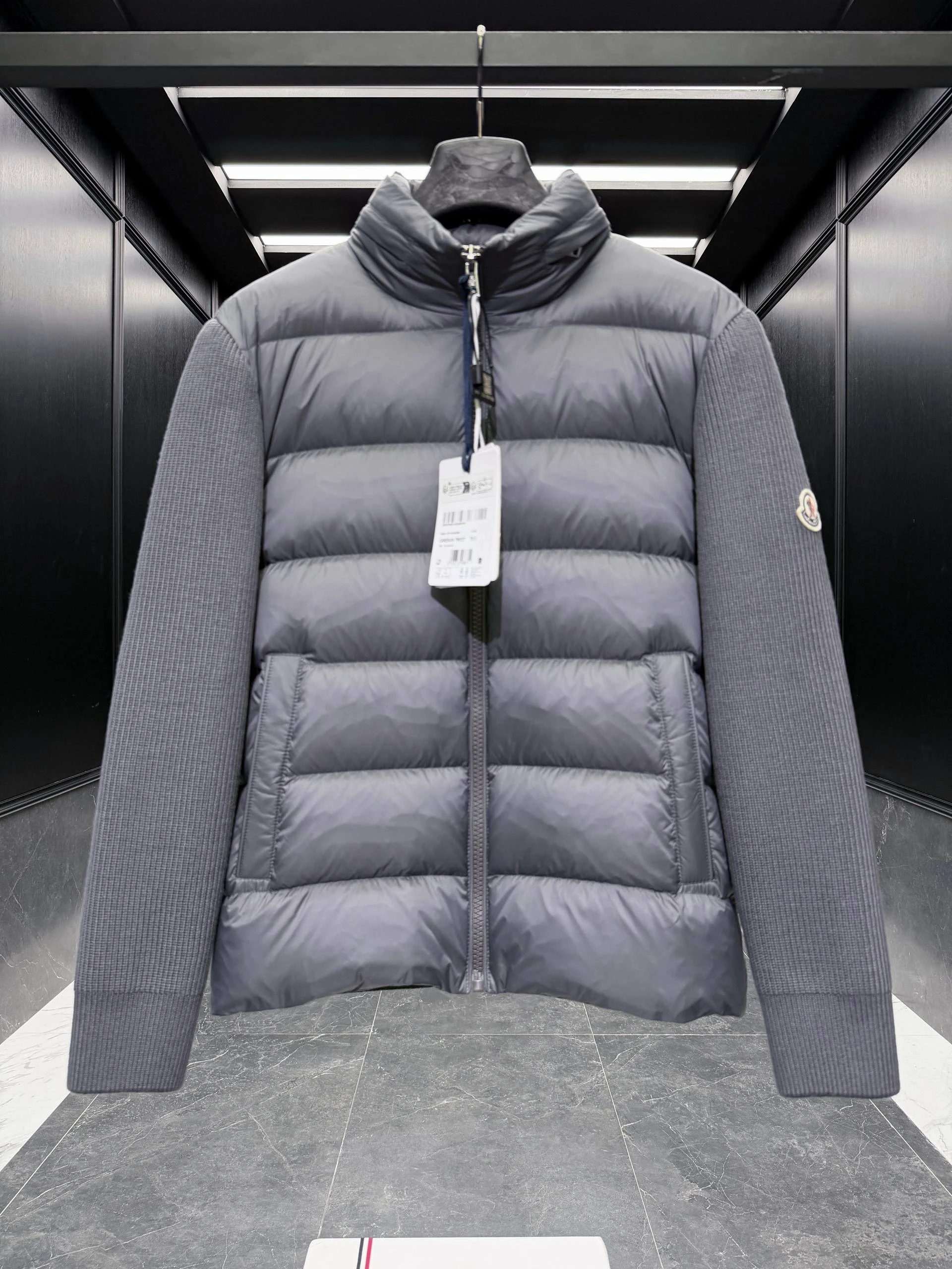 MONCLER Мужская ветровка из натурального пуха 