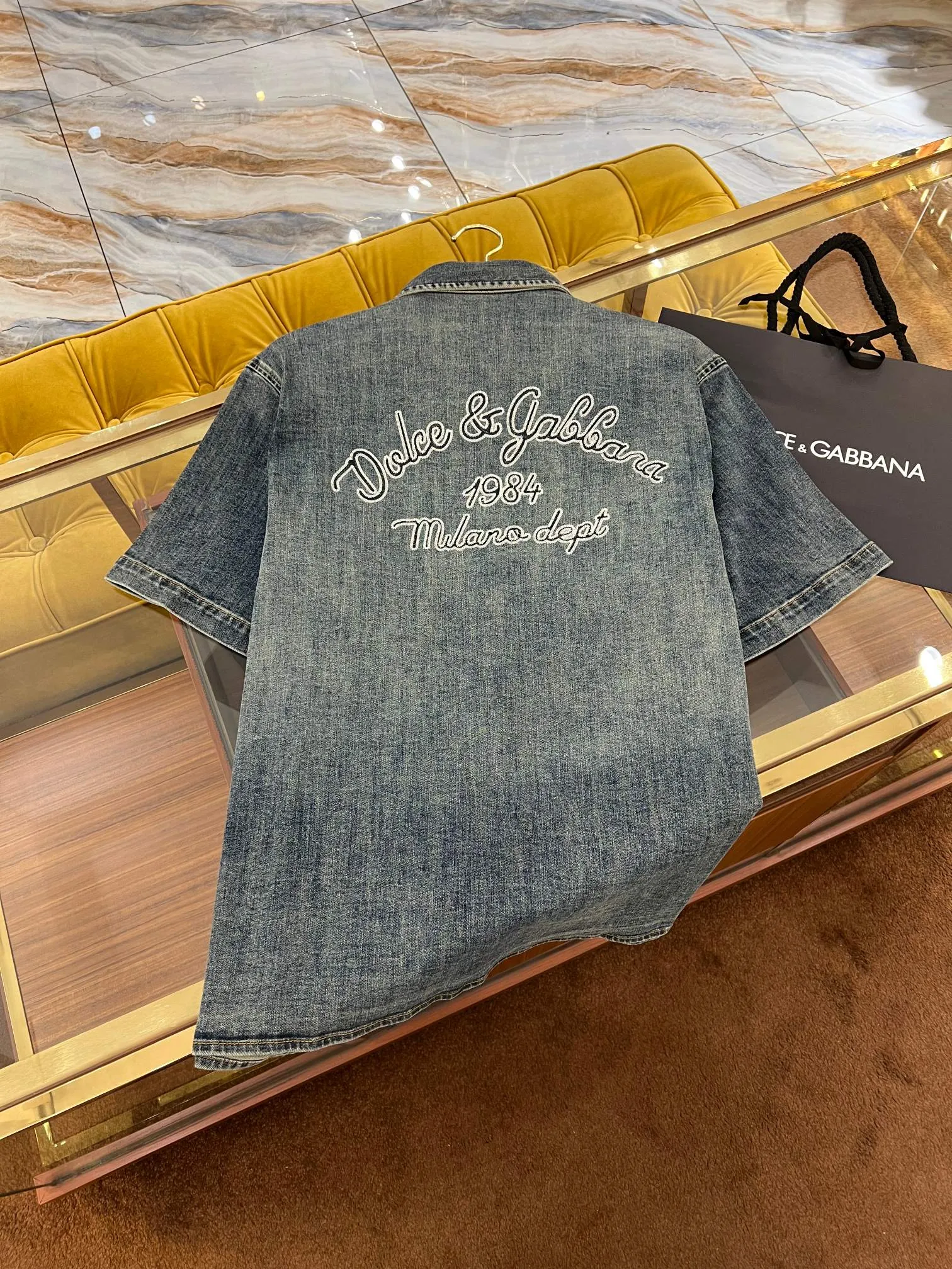 DOLCE & GABBANA Мужская рубашка хлопок DOLCE & GABBANA Мужская рубашка хлопок