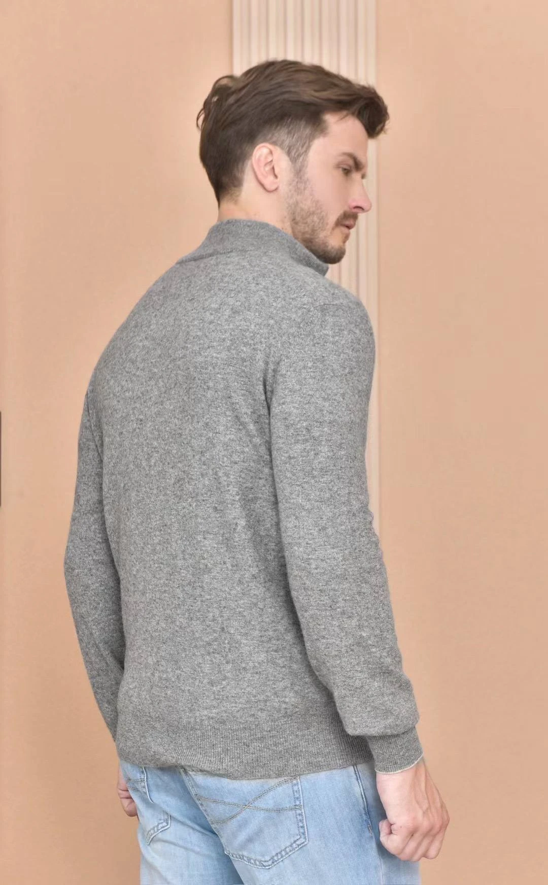 BRUNELLO CUCINELLI Мужской джемпер из кашемира BRUNELLO CUCINELLI Мужской джемпер из кашемира