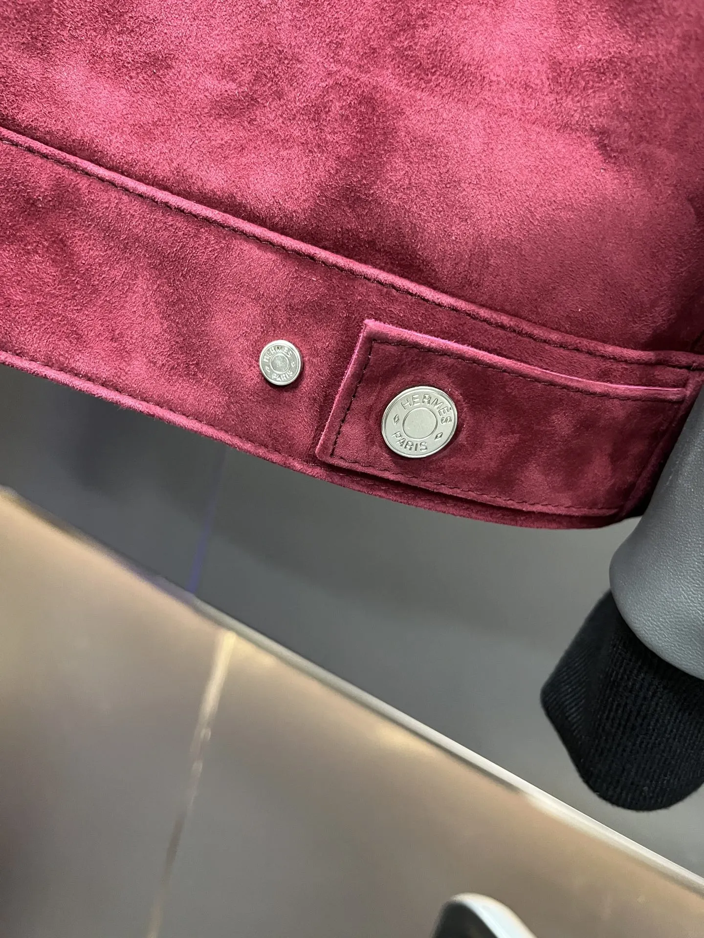 HERMES Мужская кожаная куртка HERMES Мужская кожаная куртка