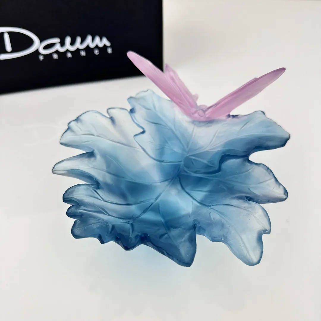 DAUM Фруктовая тарелка Butterfly  DAUM Фруктовая тарелка Butterfly