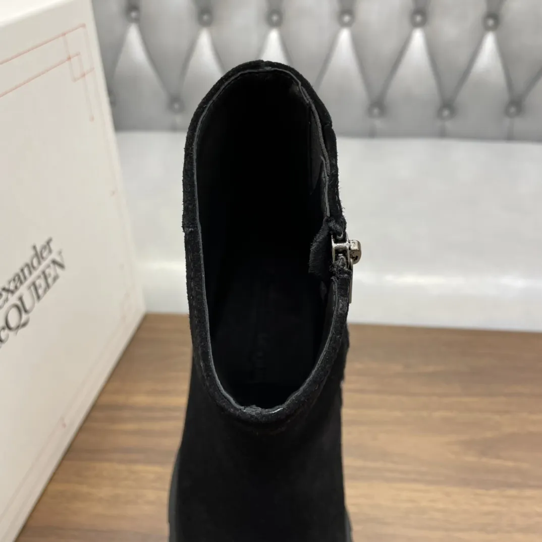 ALEXANDER MCQUEEN Мужские ботинки из воловьей кожи