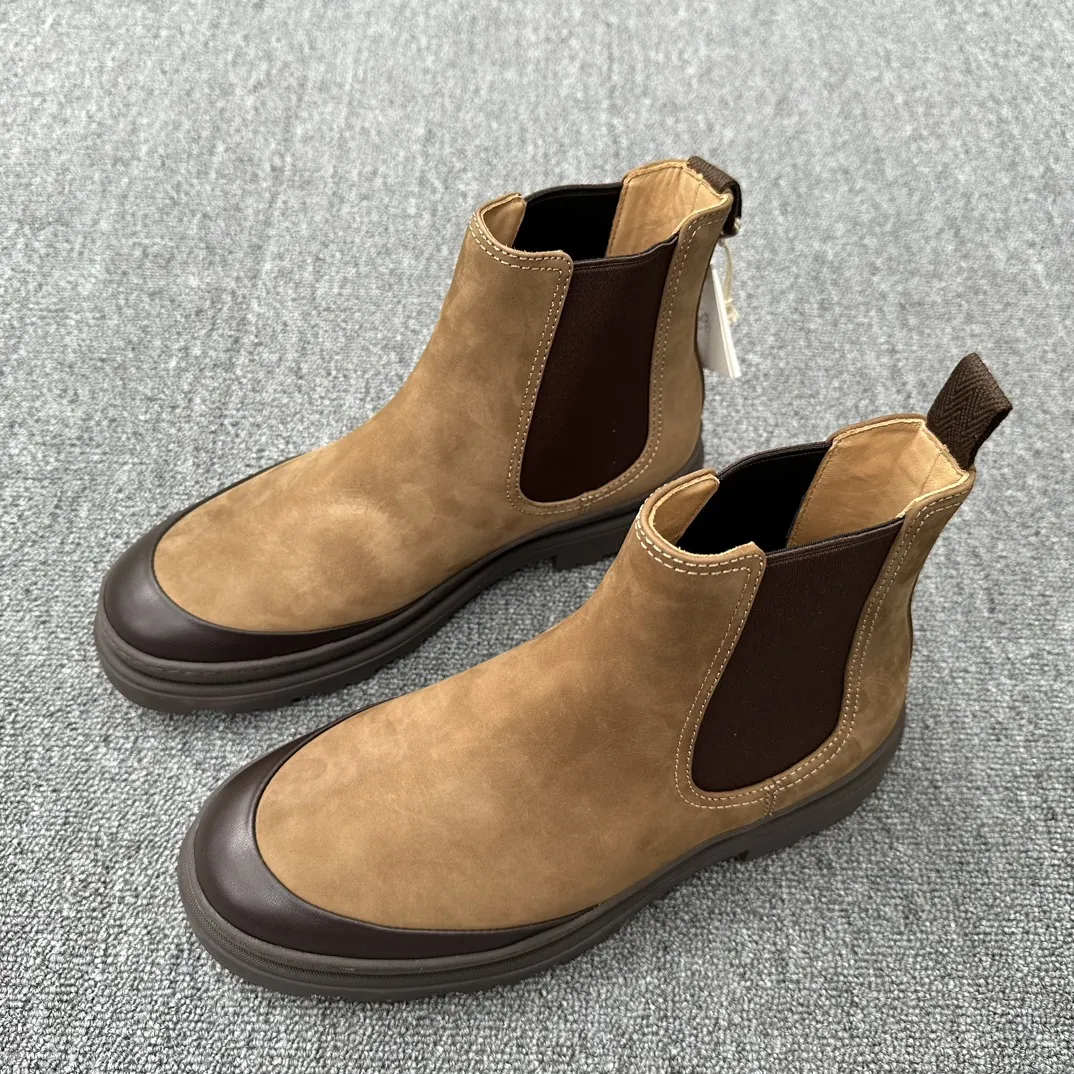 BRUNELLO CUCINELLI Мужские ботинки челси BRUNELLO CUCINELLI Мужские ботинки челси