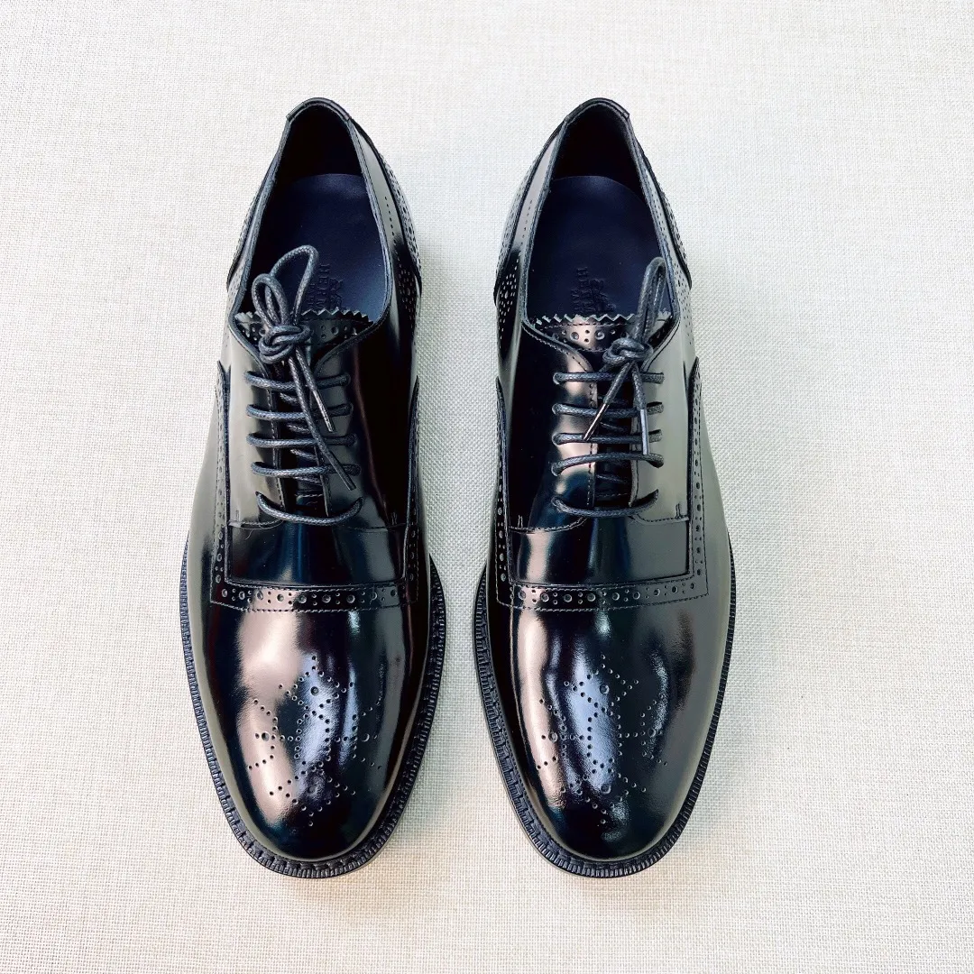 HERMES Мужские туфли из воловьей кожи HERMES Мужские туфли из воловьей кожи