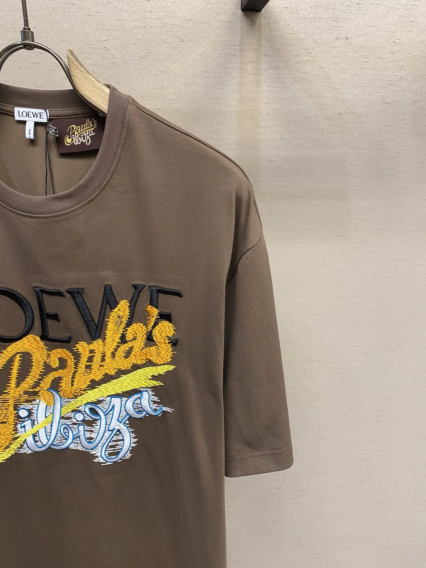 LOEWE Мужская футболка хлопок LOEWE Мужская футболка хлопок