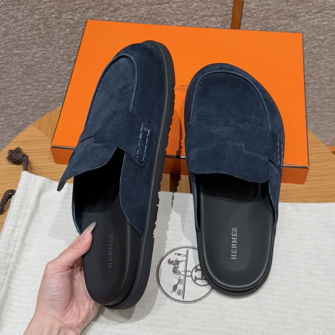 HERMES Мужские мюли Go