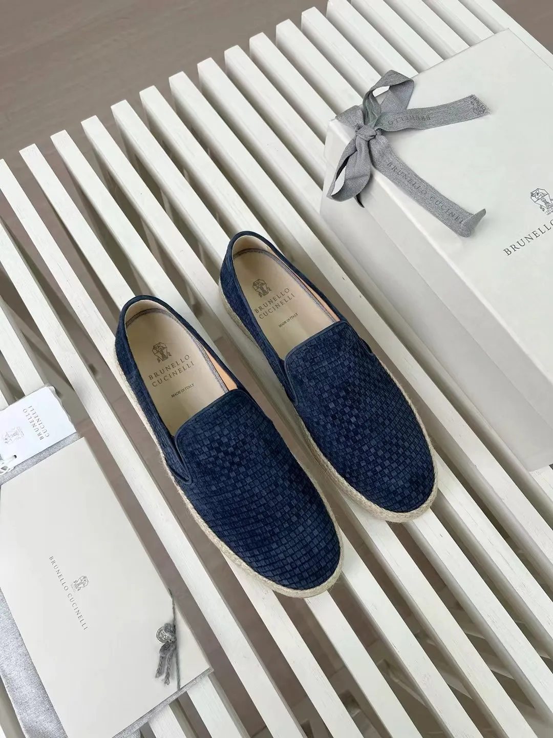 BRUNELLO CUCINELLI Мужские слипоны