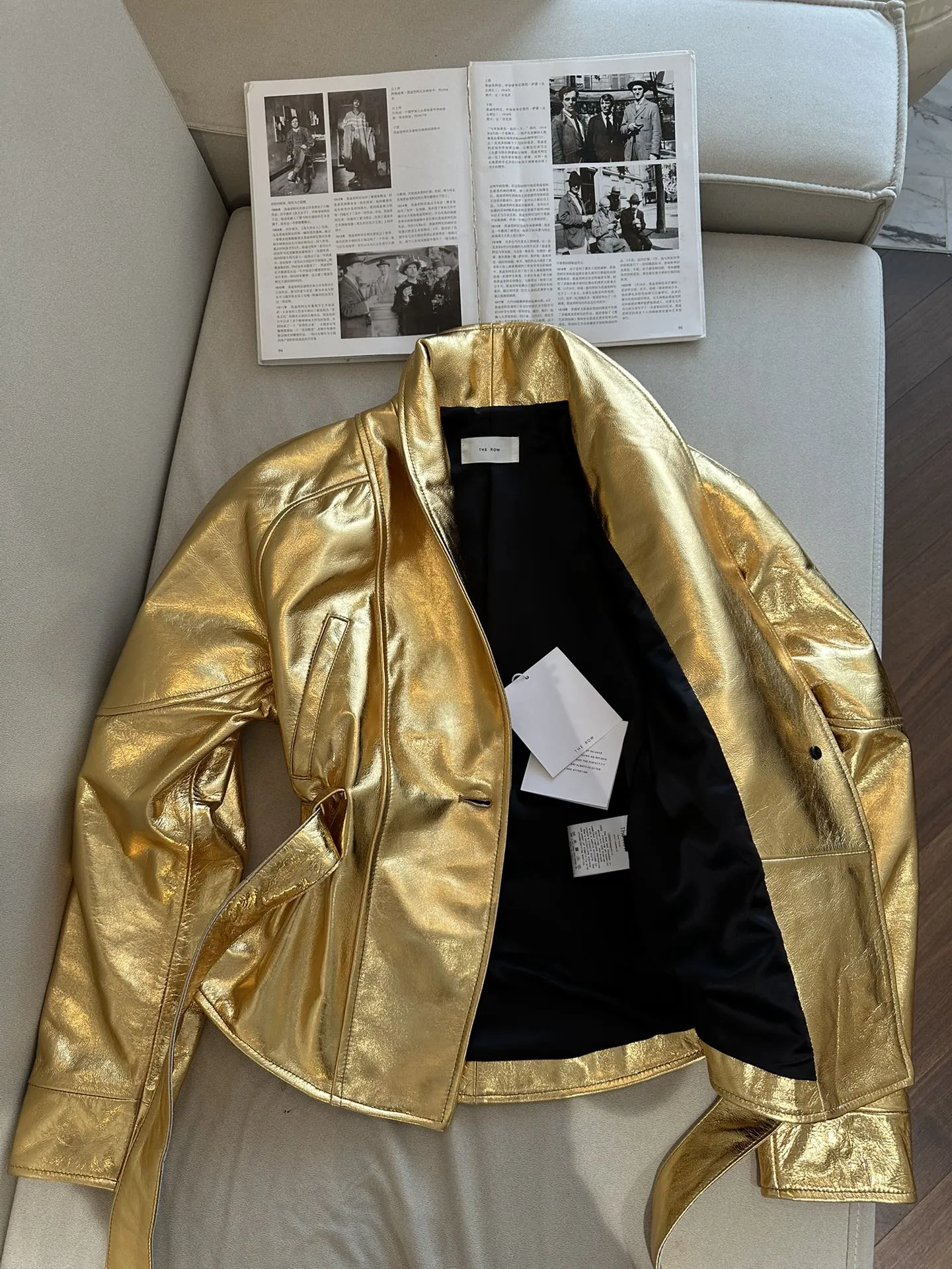 THE ROW Женская кожаная куртка THE ROW Женская кожаная куртка