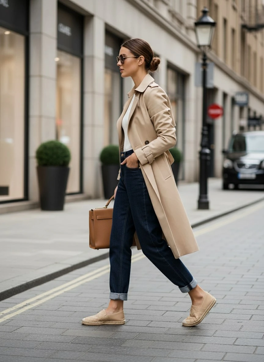 CHANEL Женские бежевые эспадрильи CHANEL Женские бежевые эспадрильи