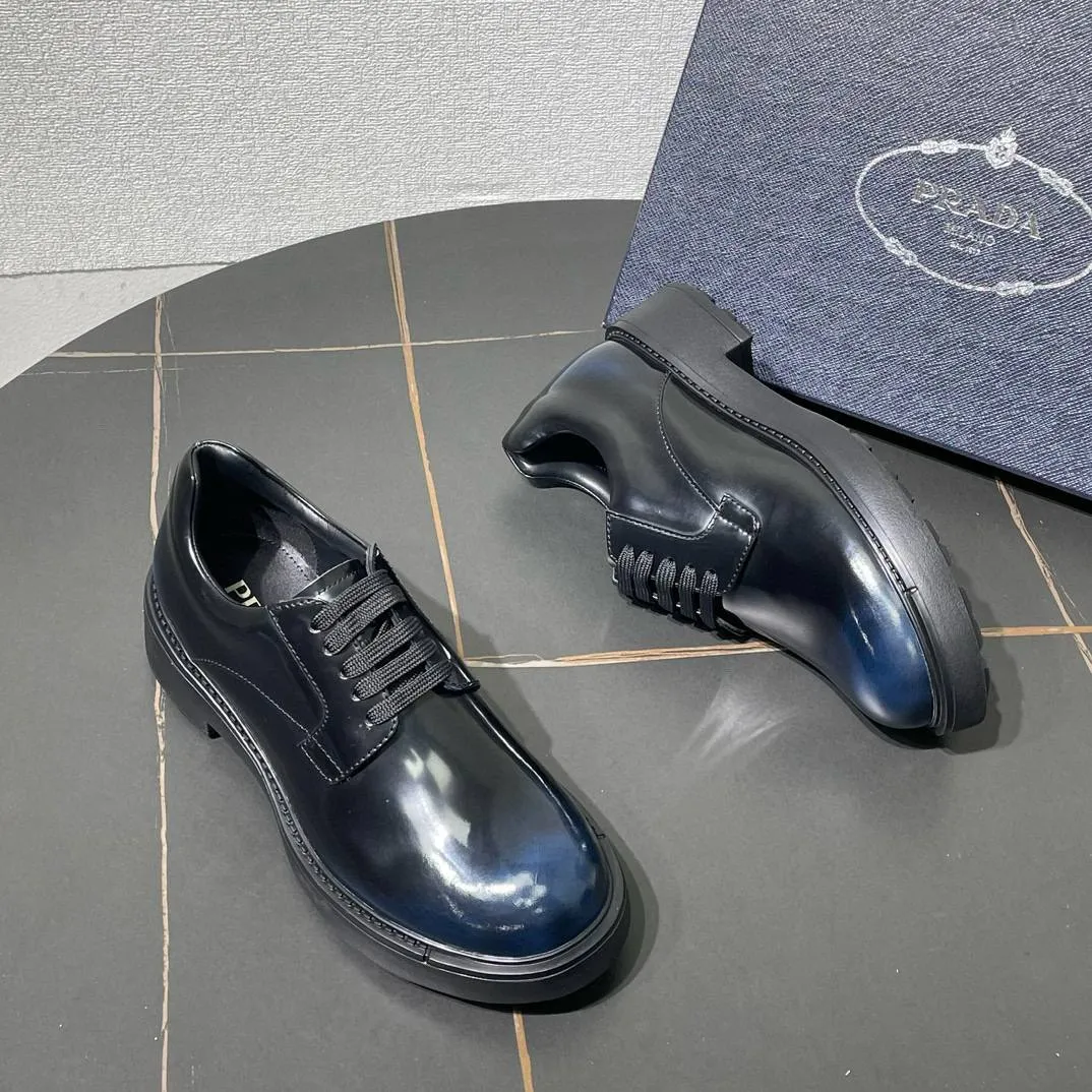 PRADA Мужские туфли-дерби PRADA Мужские туфли-дерби