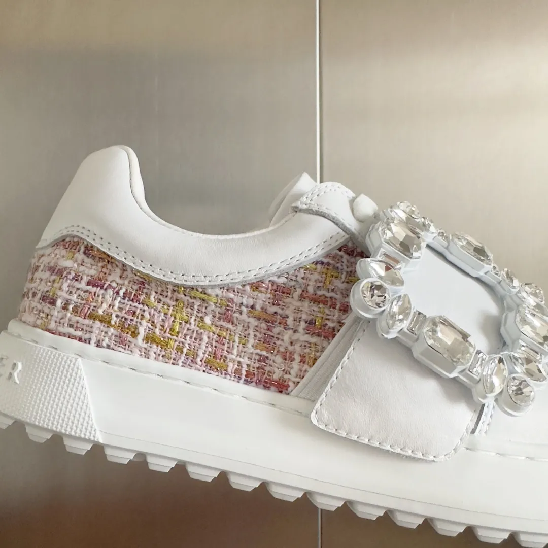 ROGER VIVIER Женские сникерсы Very Viver Strass