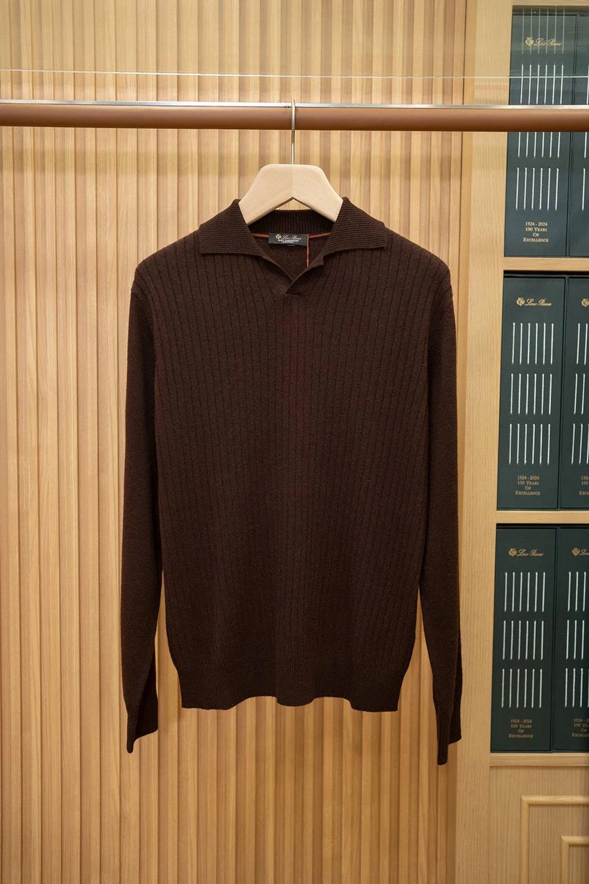 LORO PIANA Мужской свитер из кашемира 