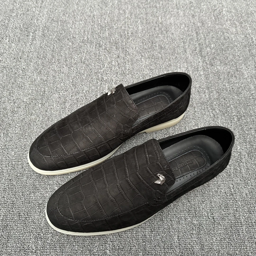 STEFANO RICCI Мужские лоферы из коровьей кожи