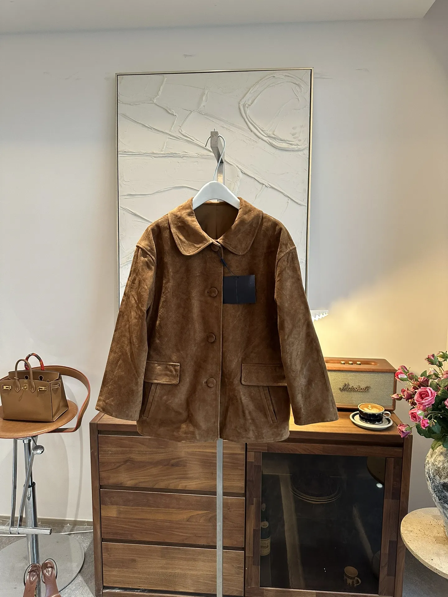 PRADA Женская куртка из замши PRADA Женская куртка из замши