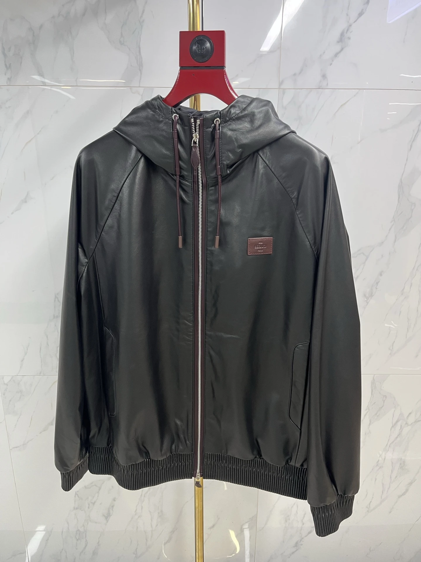 BERLUTI Мужская кожаная куртка BERLUTI Мужская кожаная куртка