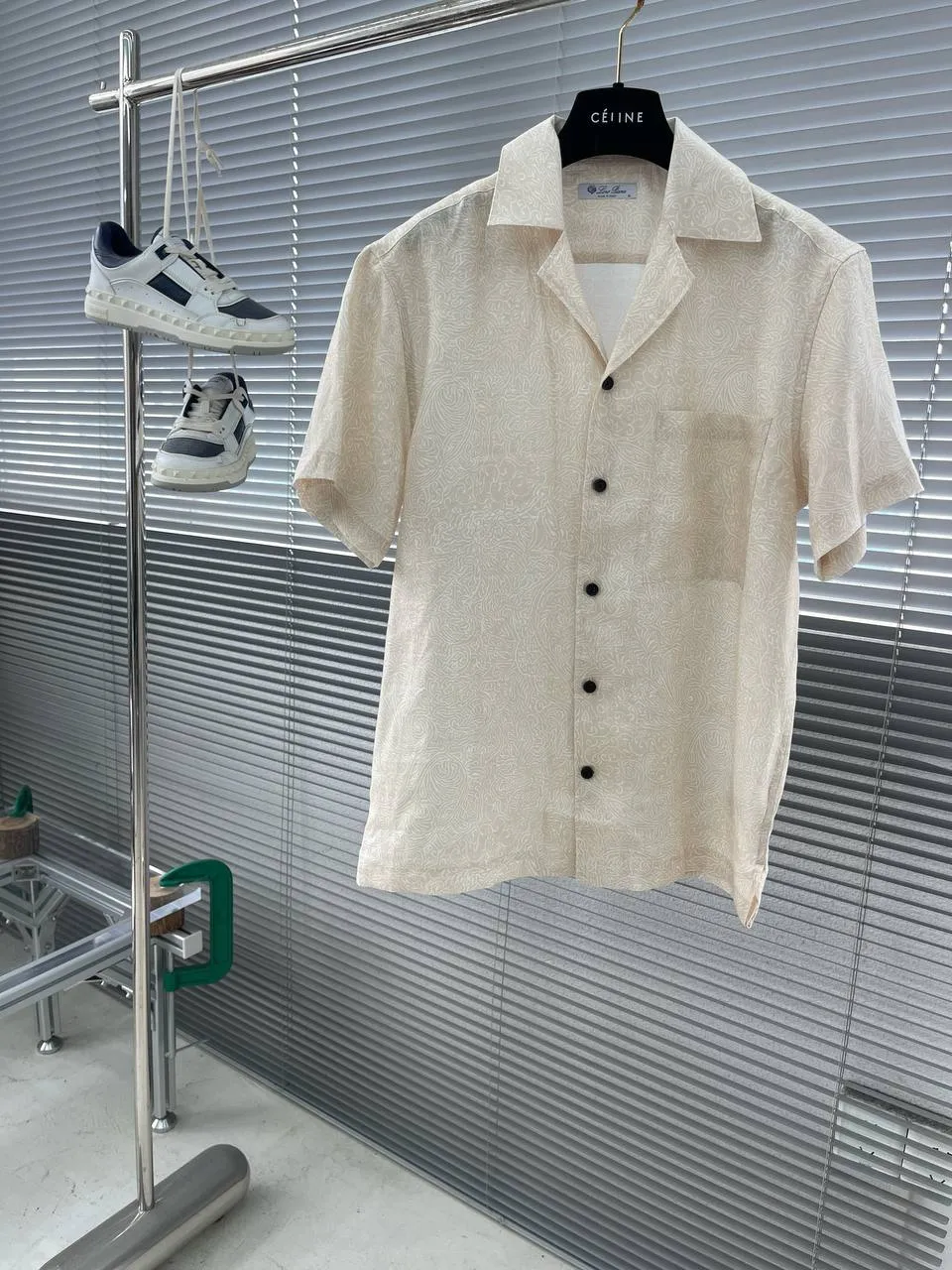 LORO PIANA Мужская рубашка лён LORO PIANA Мужская рубашка лён