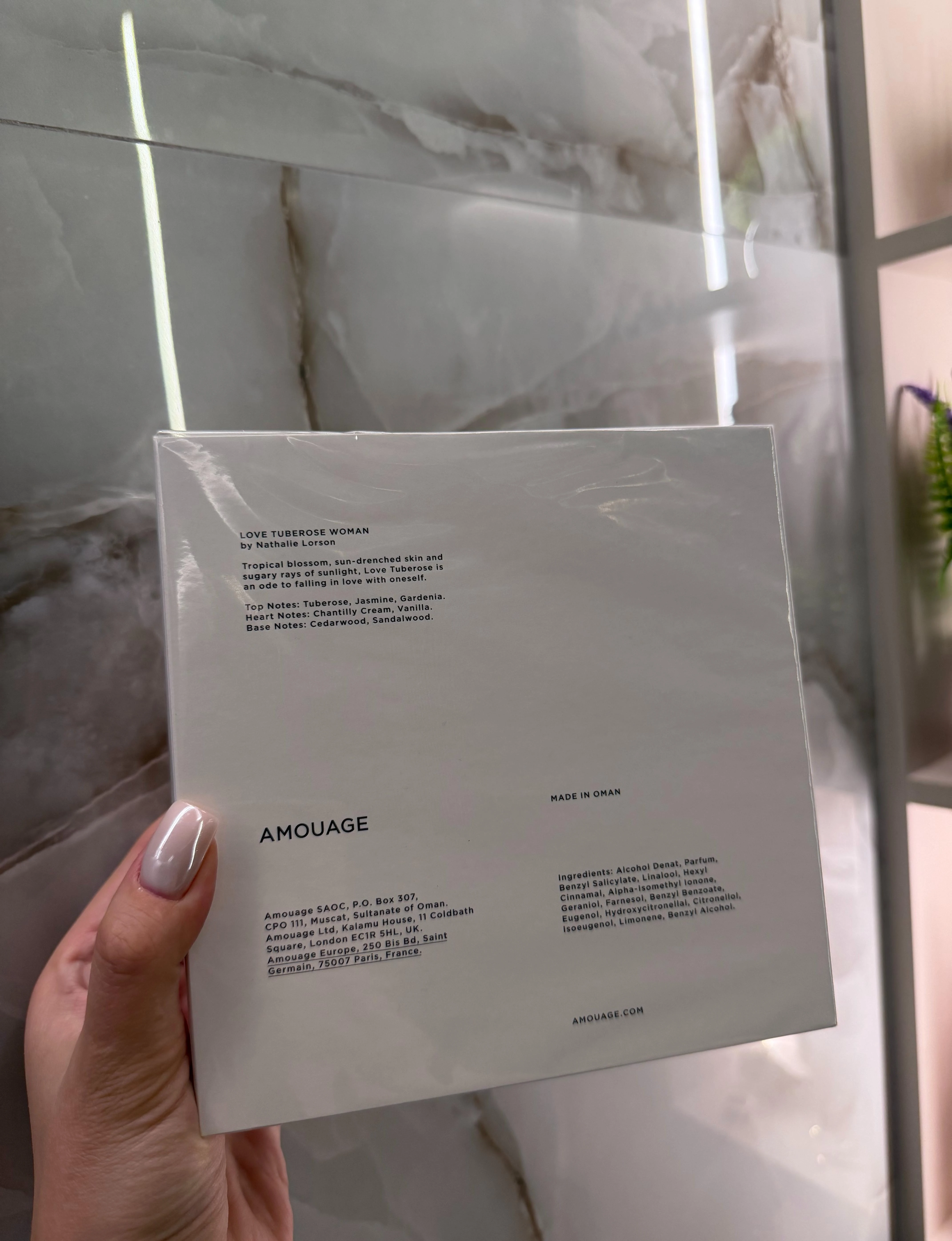 AMOUAGE Love Tuberose аромат AMOUAGE Love Tuberose аромат
