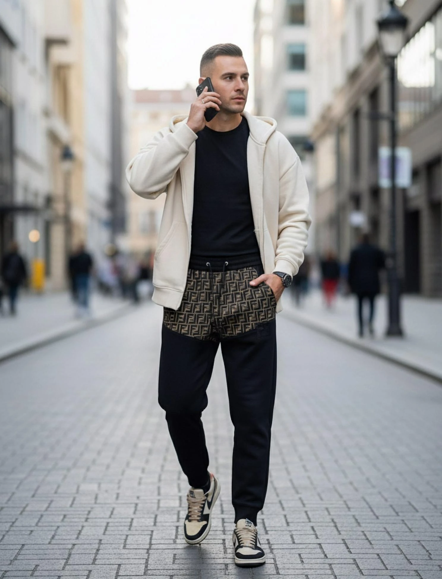 FENDI Мужские брюки FENDI Мужские брюки