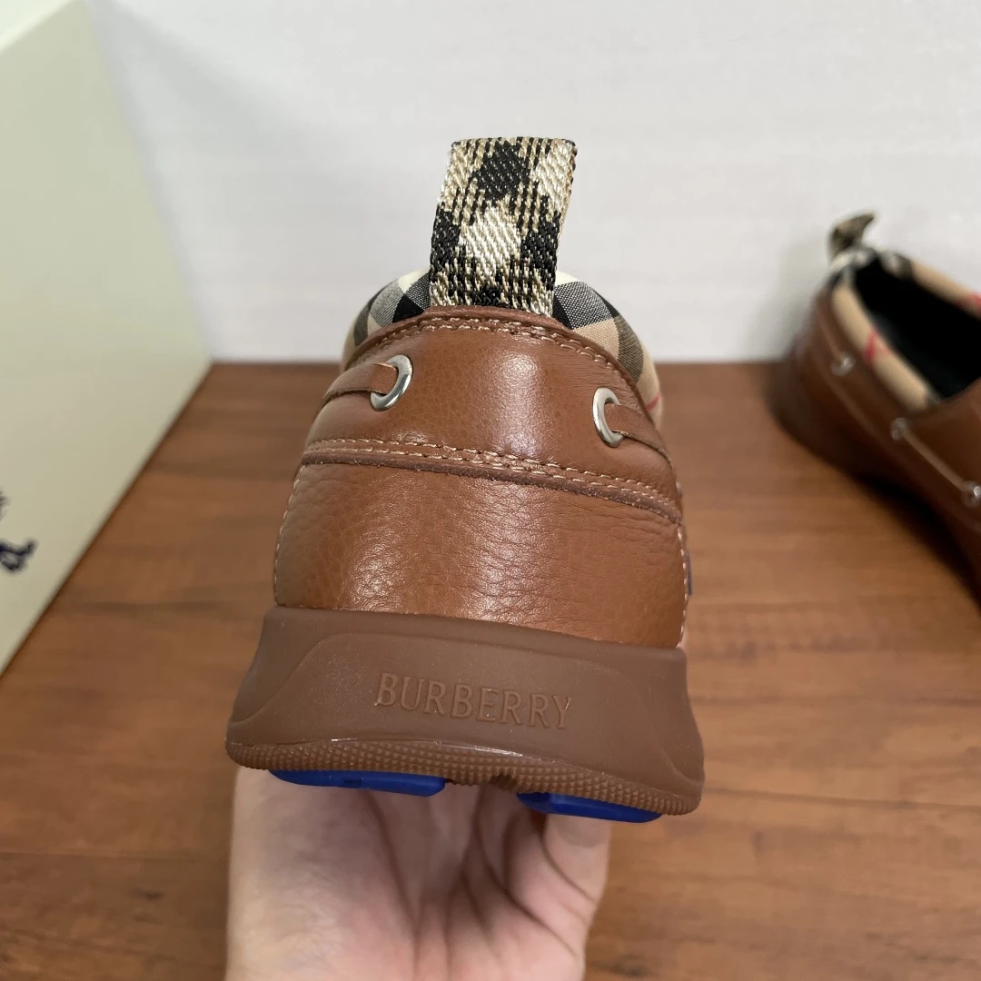 BURBERRY Мужские лоферы телячья кожа BURBERRY Мужские лоферы телячья кожа